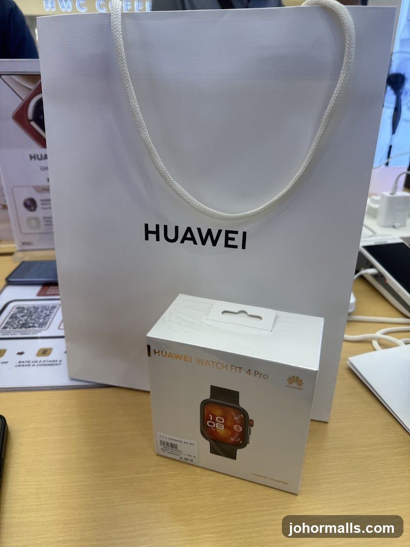 Huawei Watch Fit 4 Pro Box and Bag