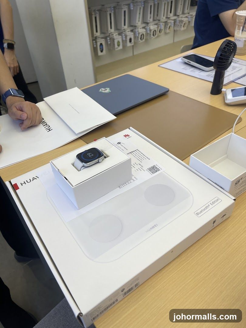Huawei Products on Display