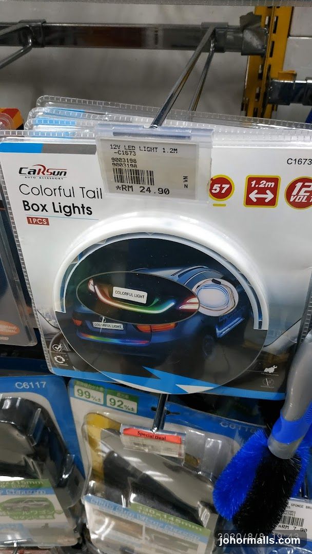 Car Accessories Display
