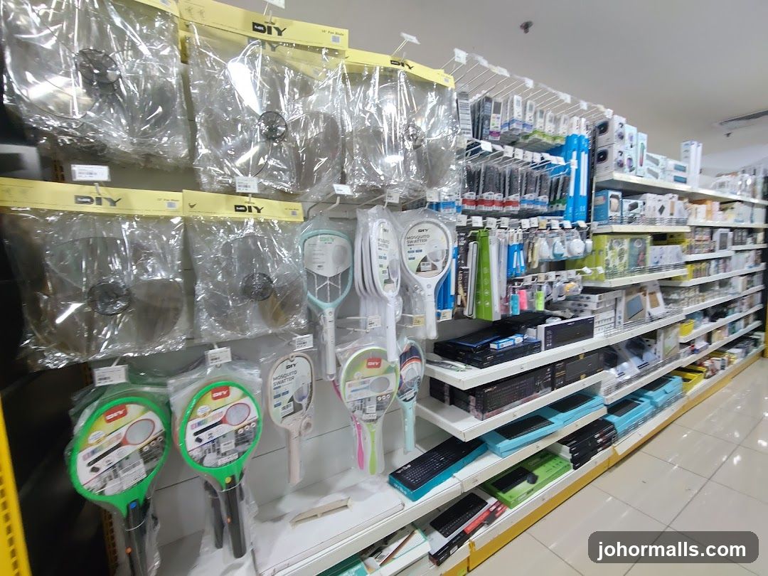 Store Aisles with Various Products