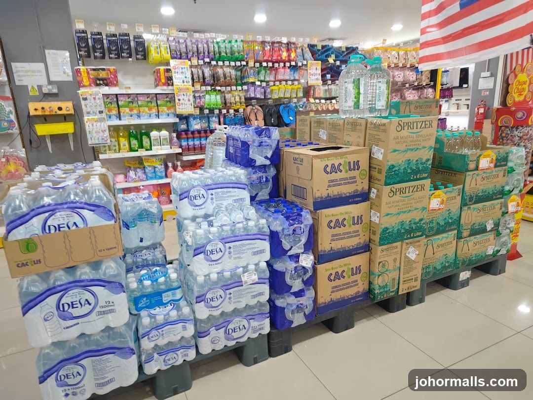 Bottled Water Display