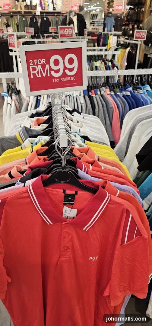 Clothing Sale Display
