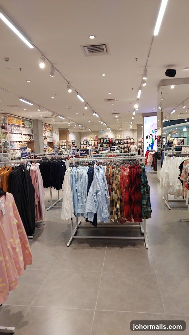 Clothing store interior