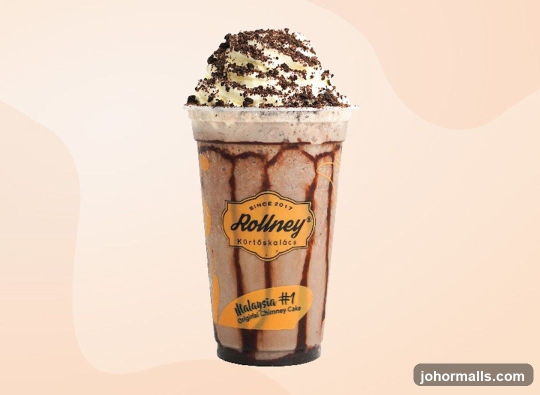 Chocolate Chimney Cake Drink