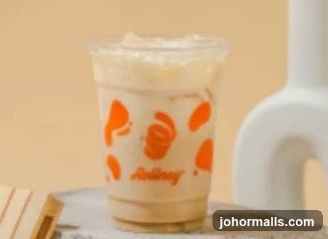Beverage in a cup