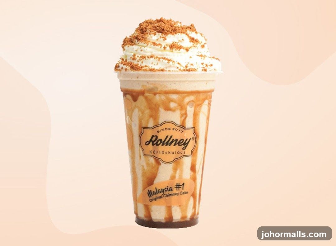 Rollney Malaysia #1 Original Chimney Cake Drink
