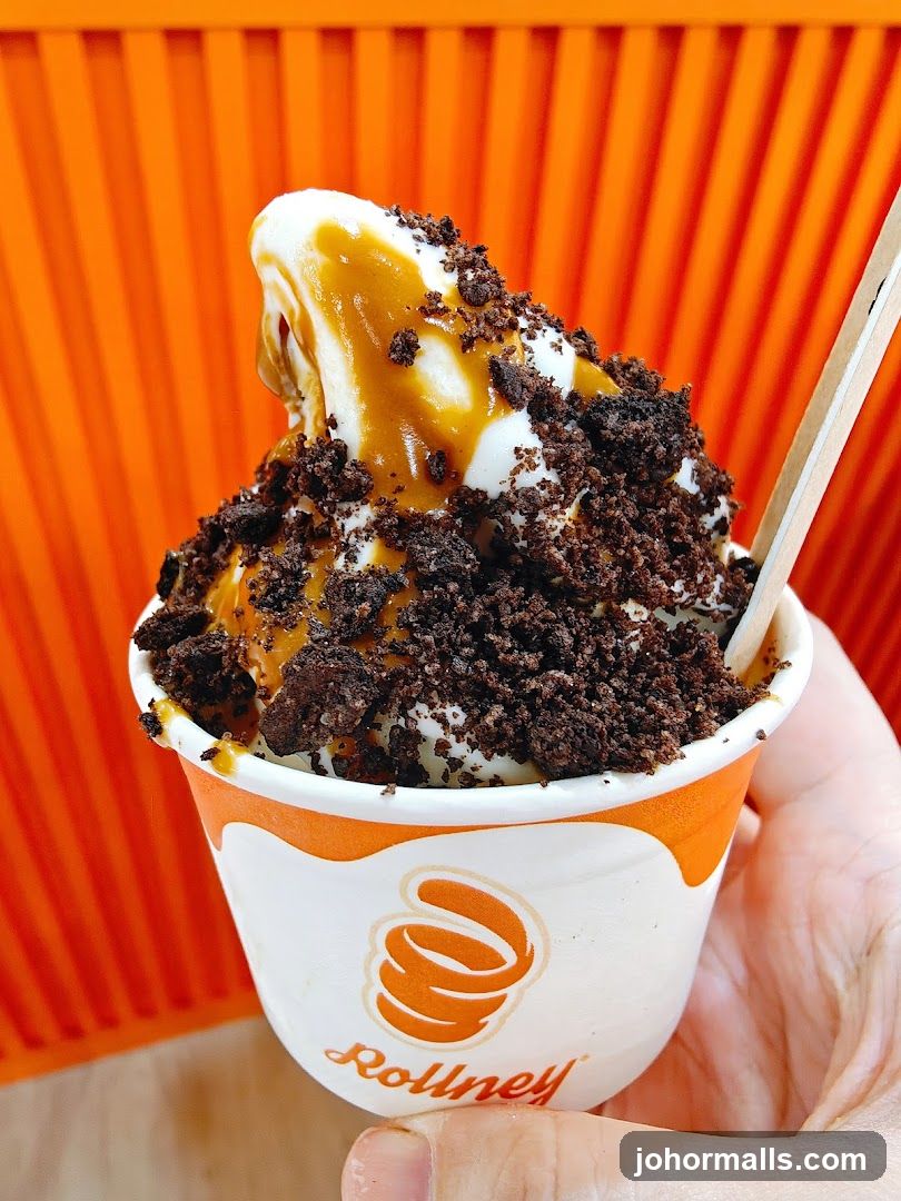 Soft Serve Ice Cream with Toppings
