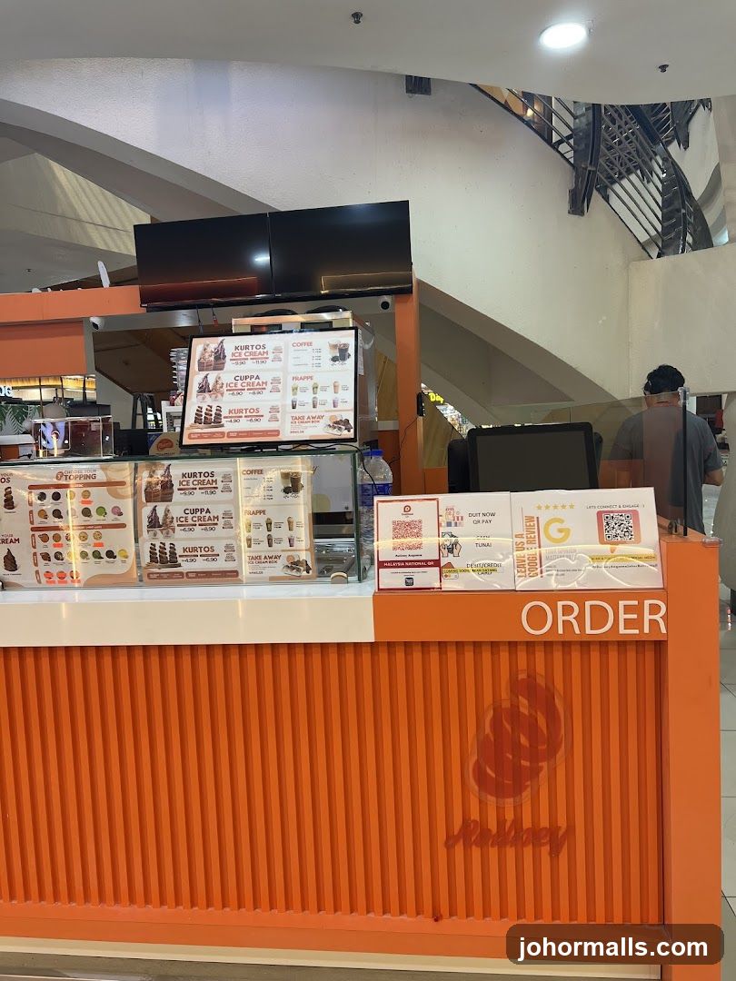 Ice Cream and Coffee Stand