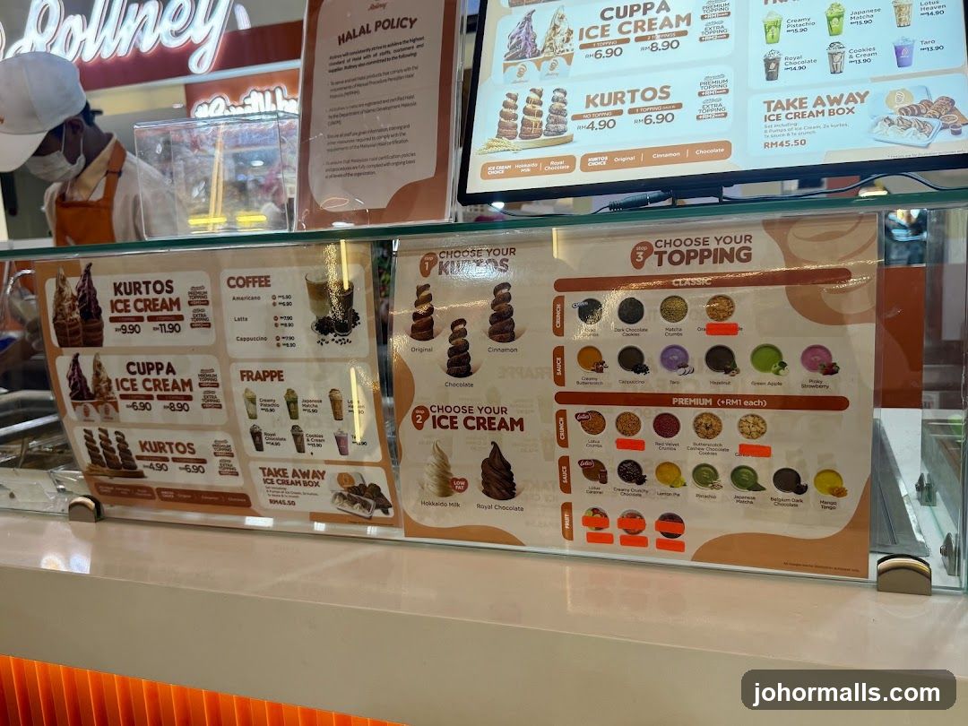 Rollney Menu
