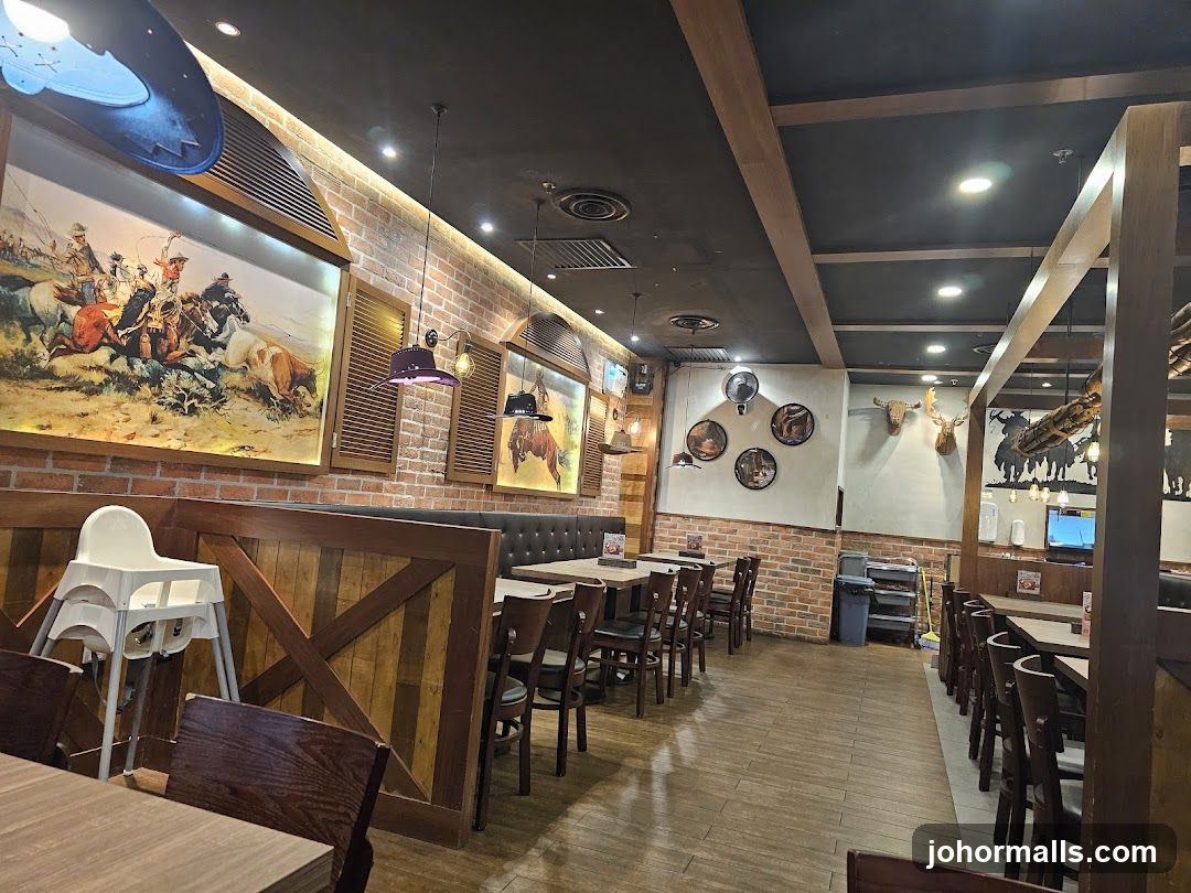 Restaurant Interior with Western Decor