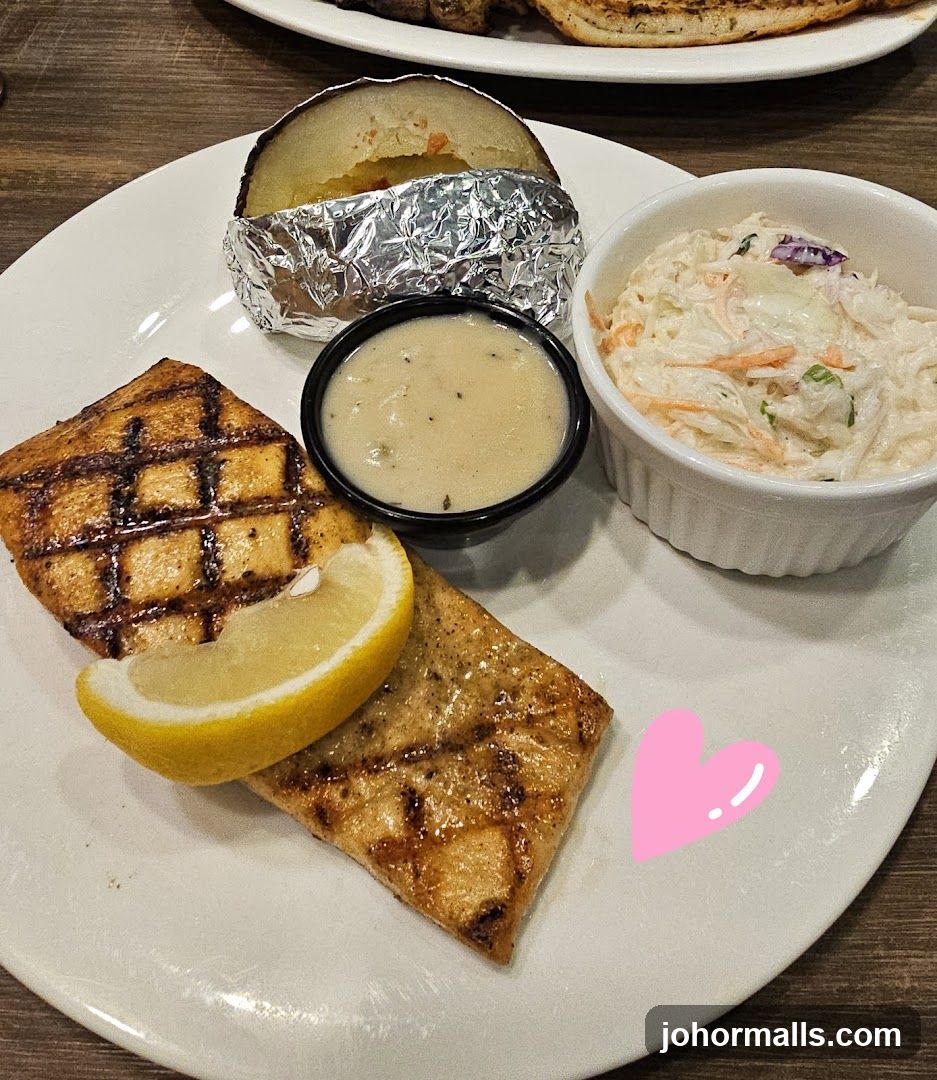 Grilled Salmon Dinner