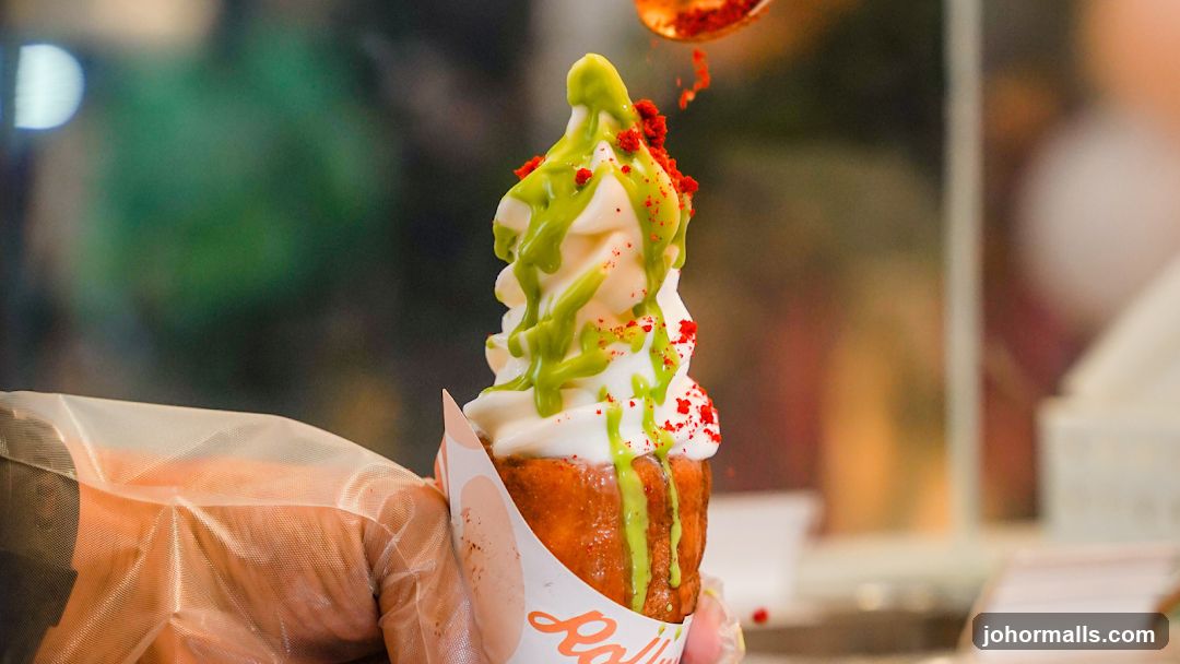 Ice Cream Cone with Toppings