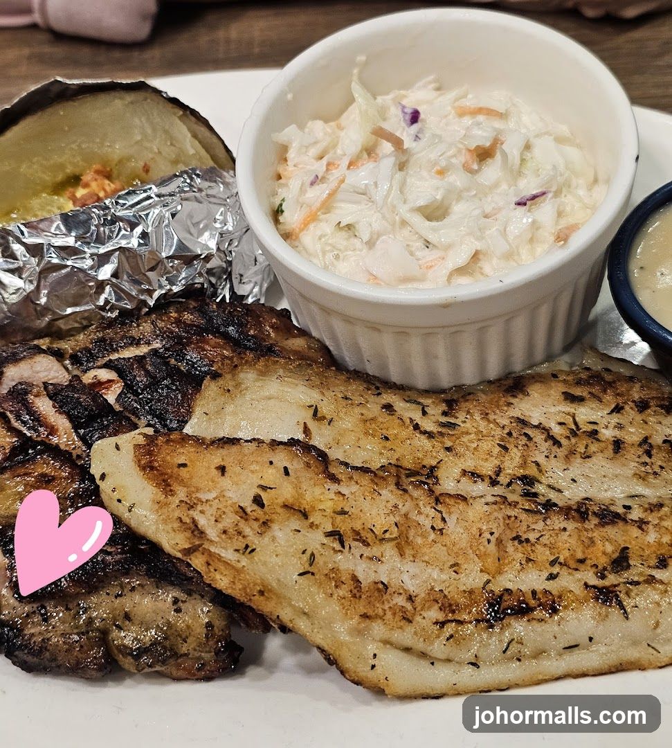 Grilled Meat and Fish Platter