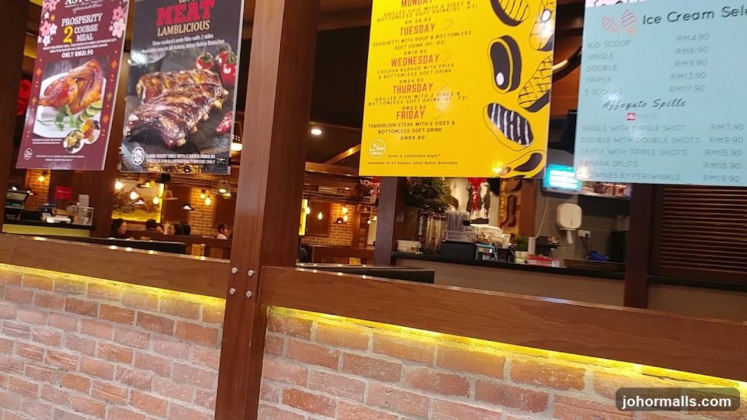 Restaurant Menu and Promotions