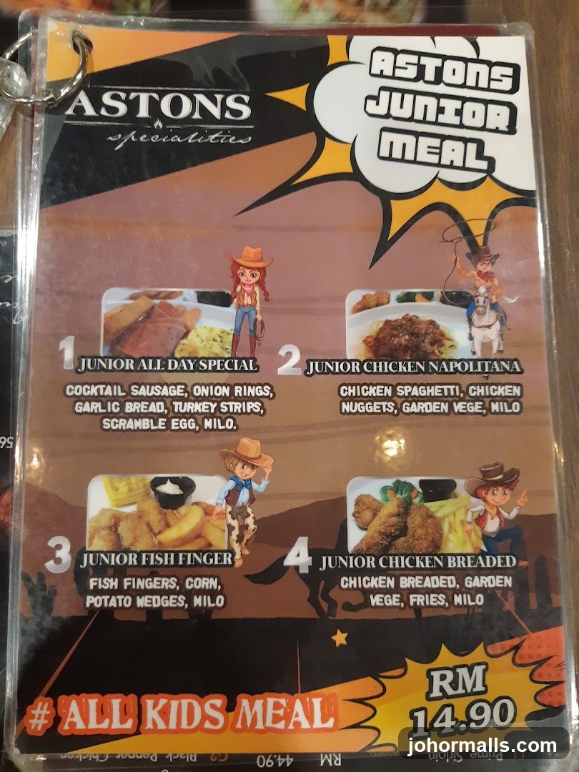 ASTONS JUNIOR MEAL
