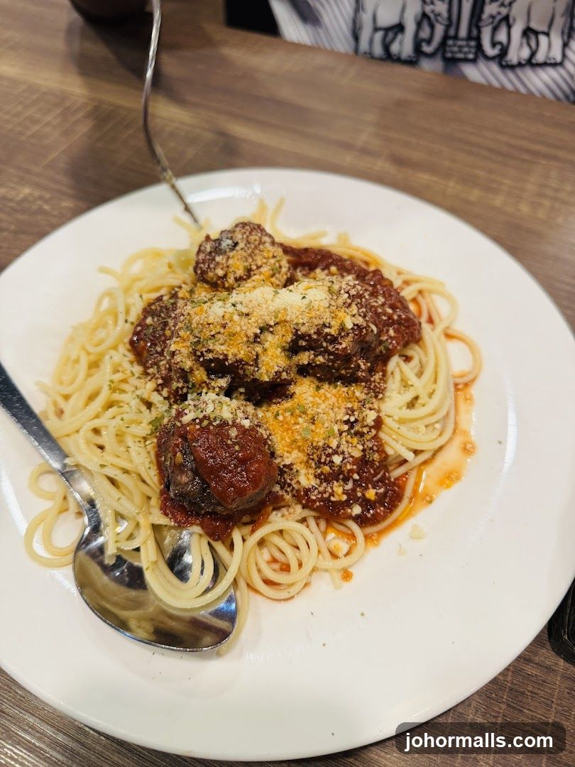 Spaghetti and Meatballs