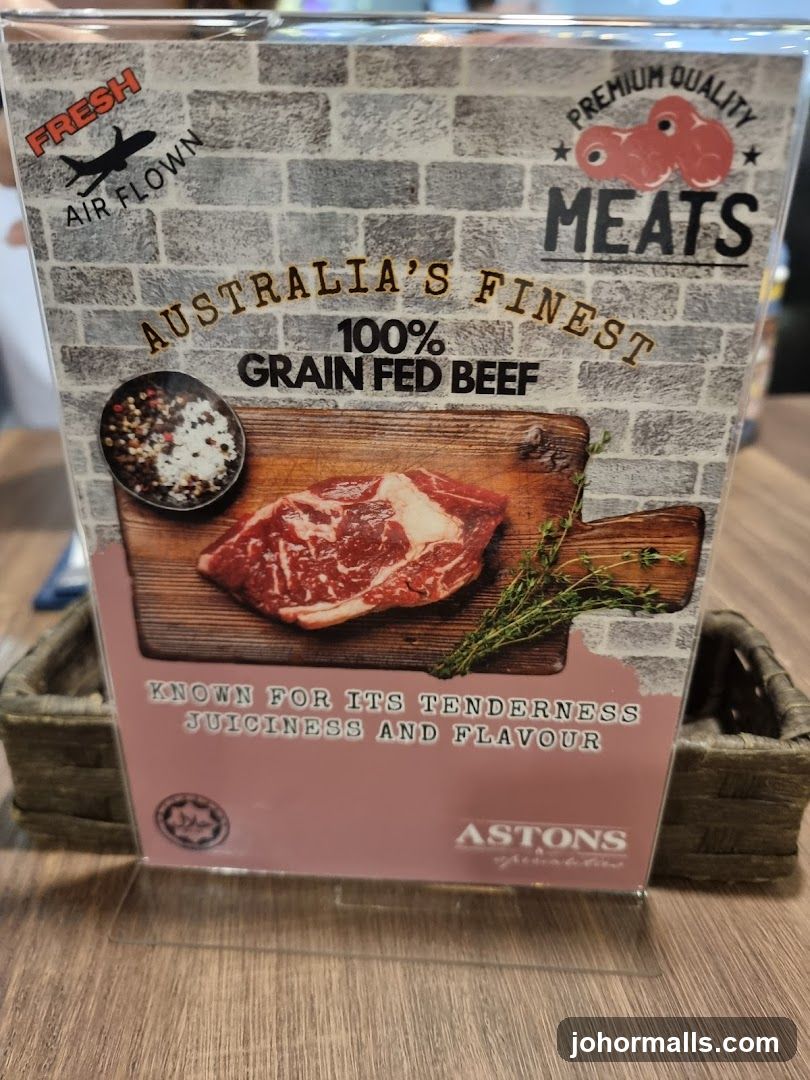 Australia's Finest 100% Grain Fed Beef