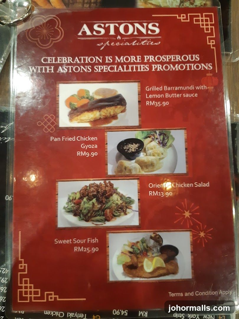 ASTONS Specialities Promotions