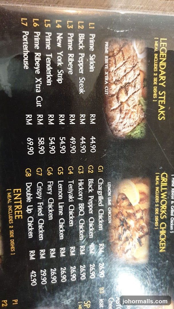 Legendary Steaks & Grill Works Chicken