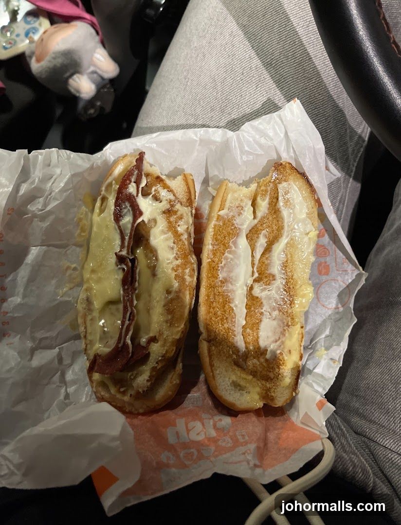 Bacon and Cheese Hot Dog