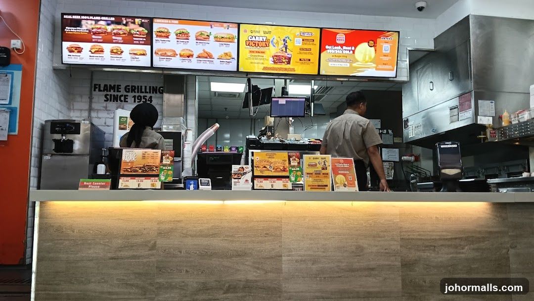 Fast Food Restaurant Counter