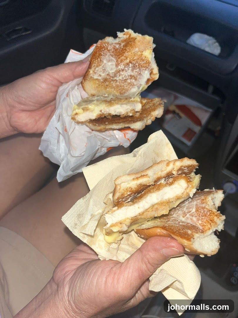 Two Chicken Sandwiches