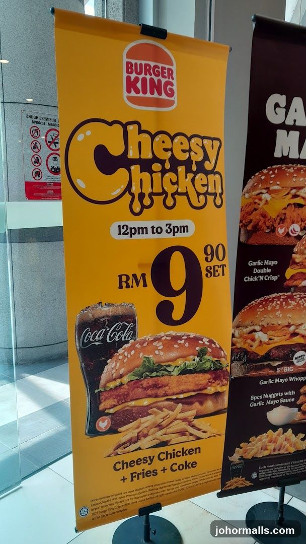Burger King Cheesy Chicken Promotion
