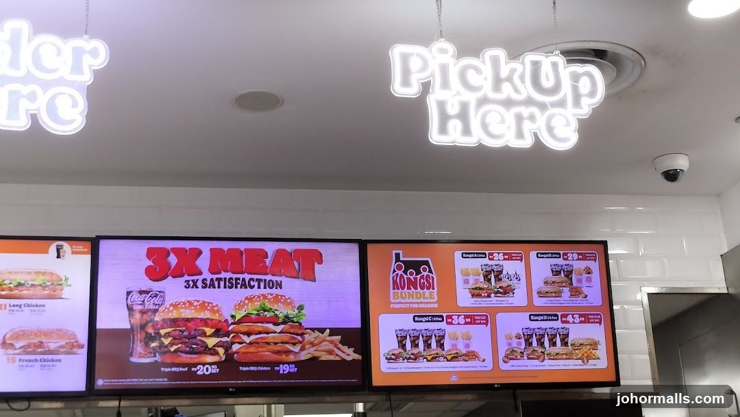 Fast Food Menu Displays