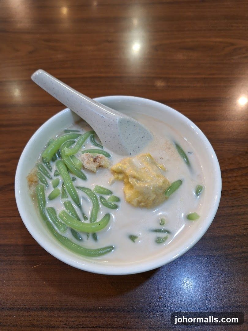 Cendol with Durian