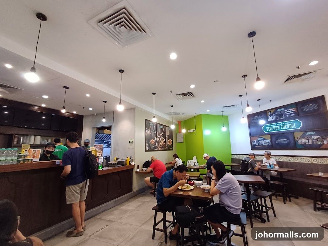 Restaurant Interior with Diners