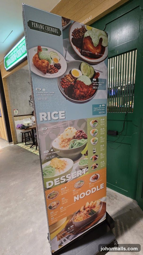 Penang Chendul Menu