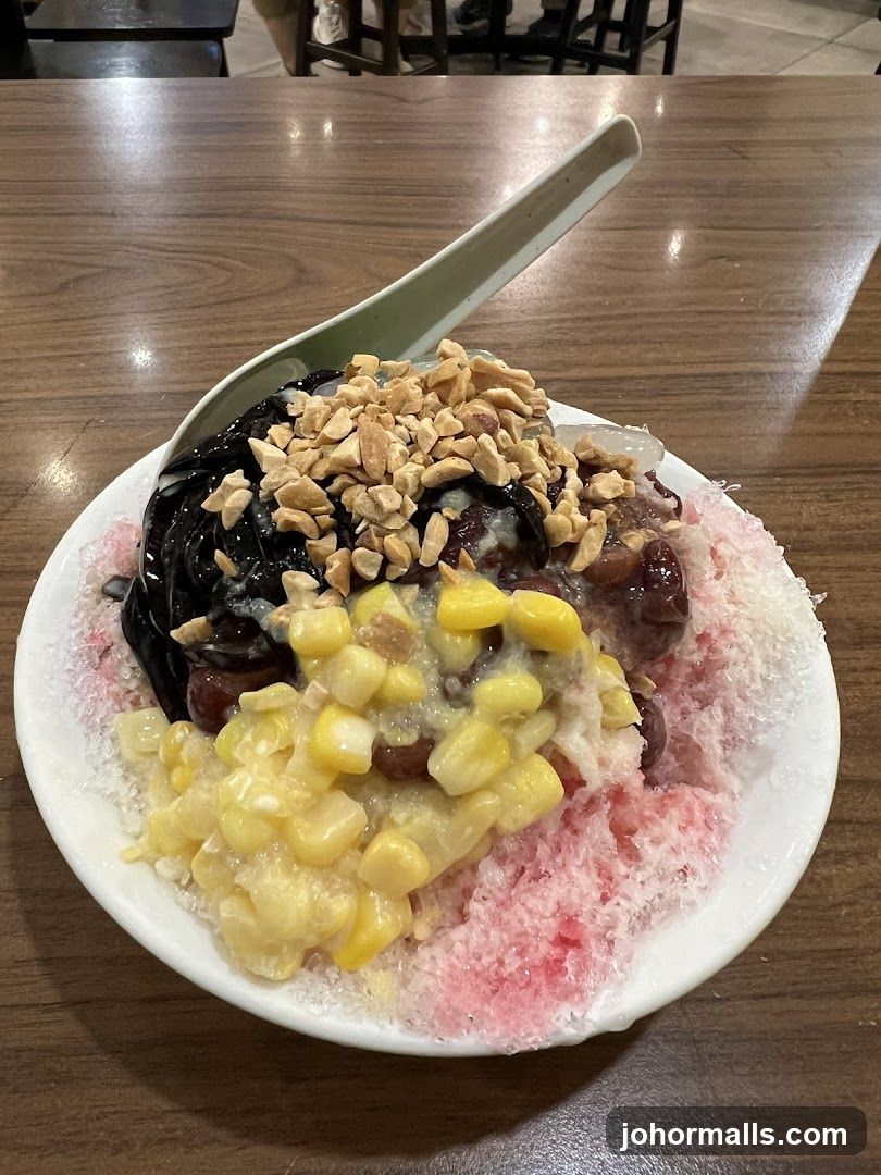 Dessert with Shaved Ice