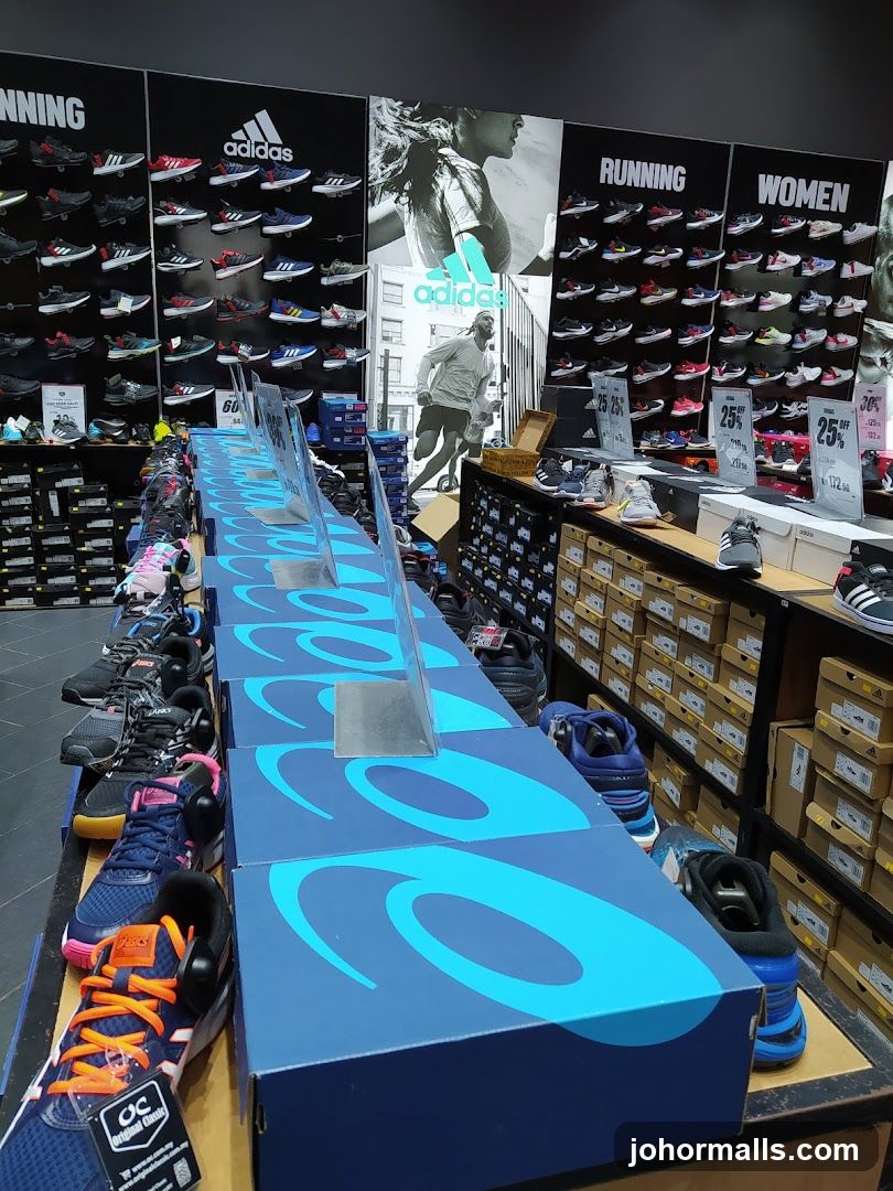 Athletic Shoe Store Display