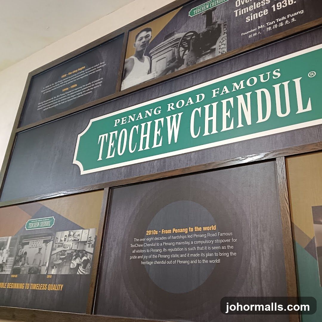 Teochew Chendul History Display