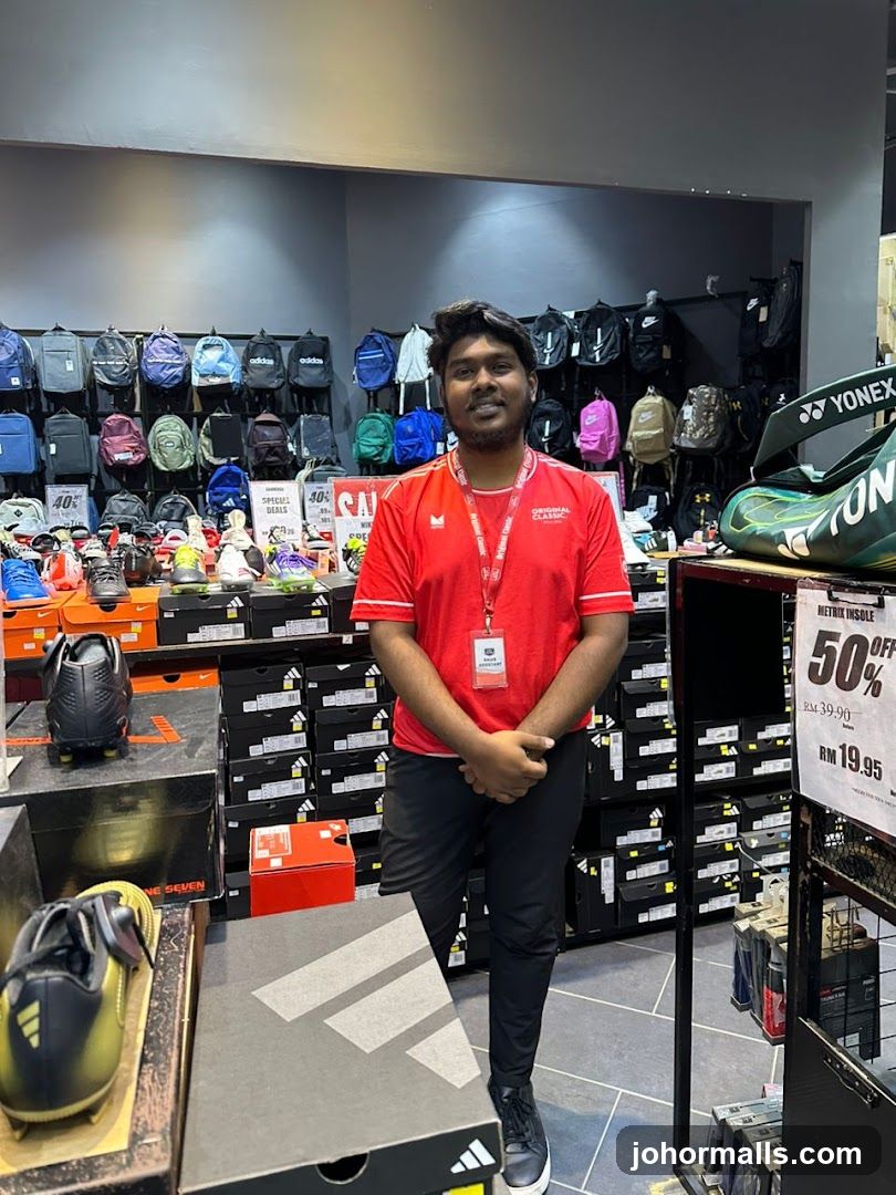 Store Employee with Merchandise