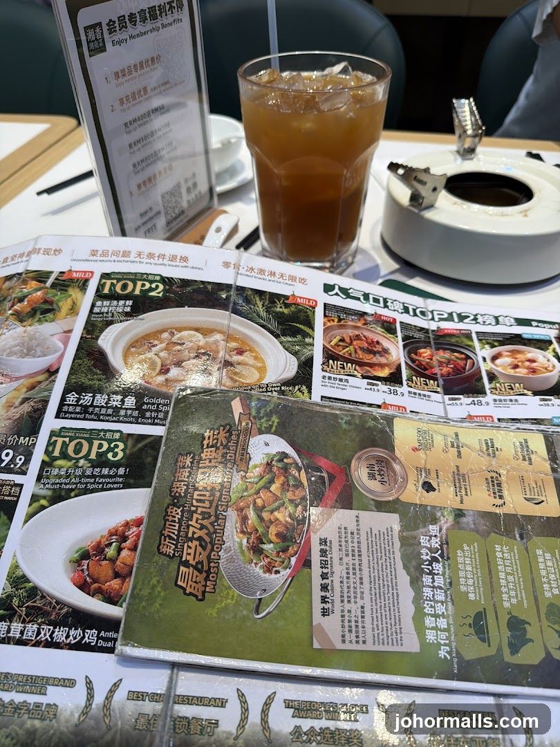 Xiang Xiang Menu