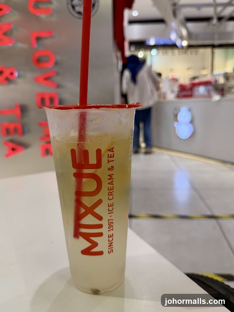 Drink with Brand Logo