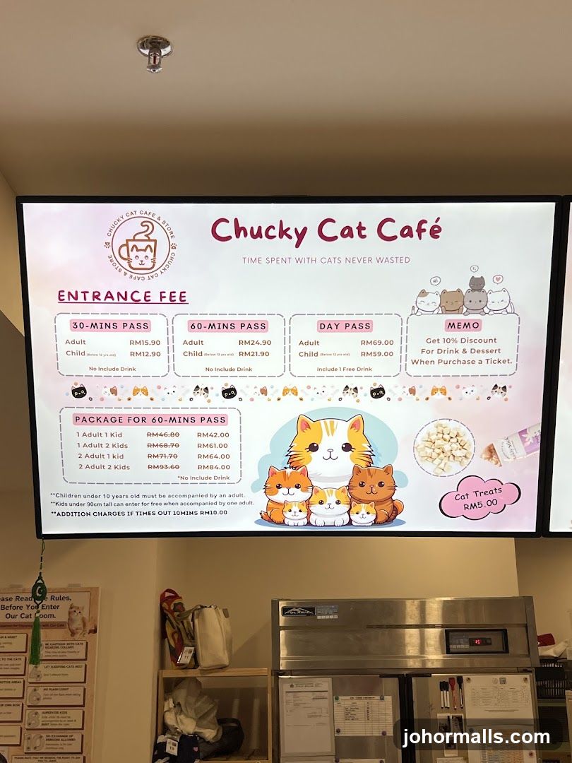 Chucky Cat Café Entrance Fee