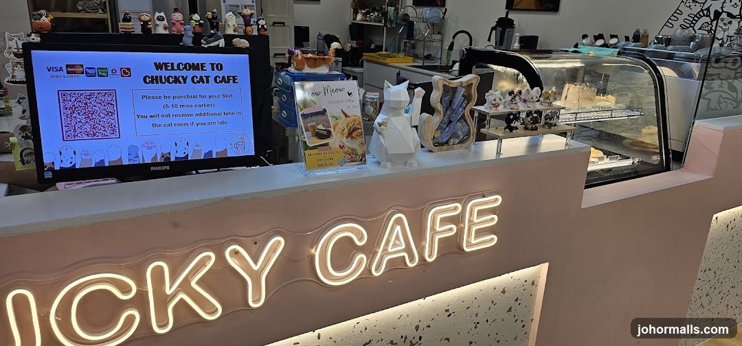 Chucky Cat Cafe Counter
