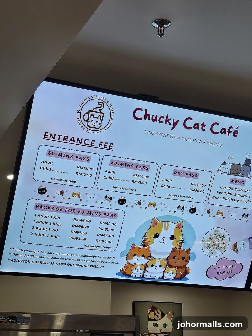 Chucky Cat Café Entrance Fee