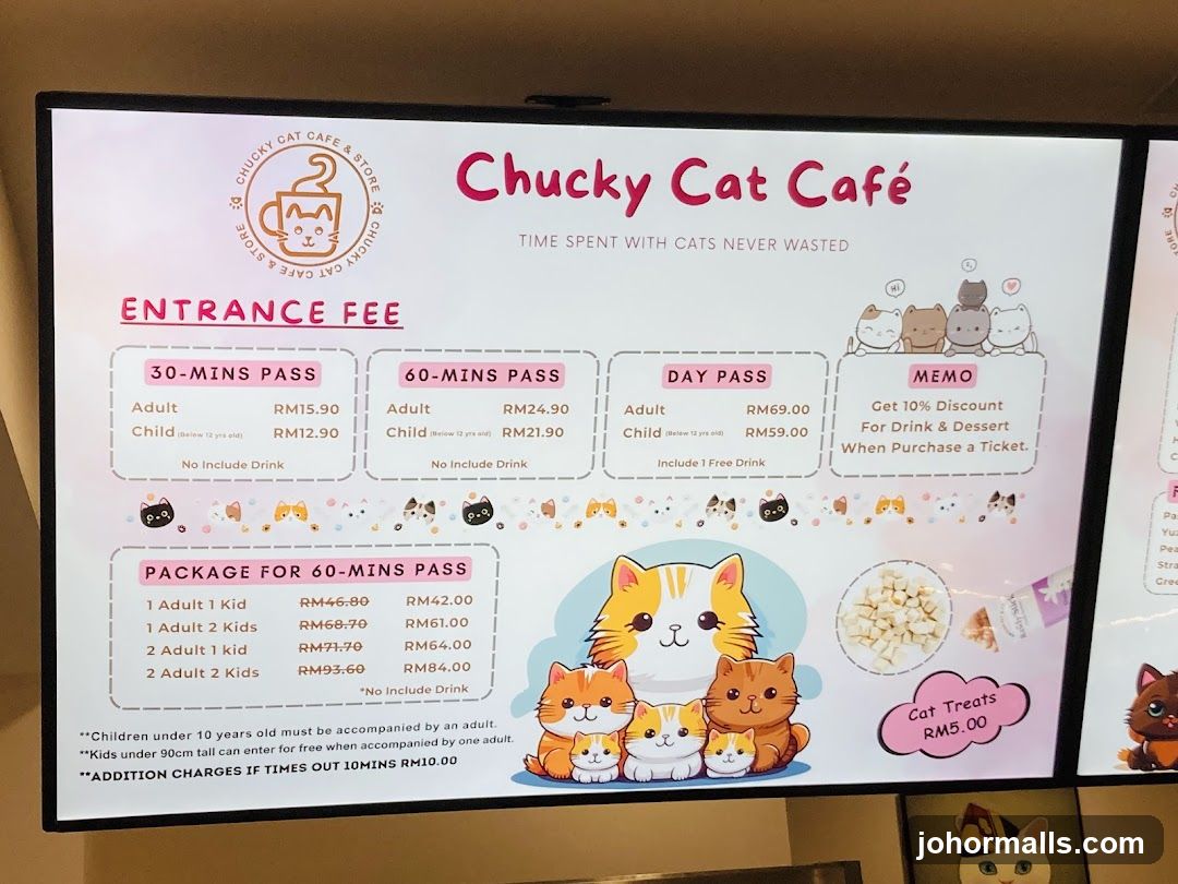 Chucky Cat Café Entrance Fee