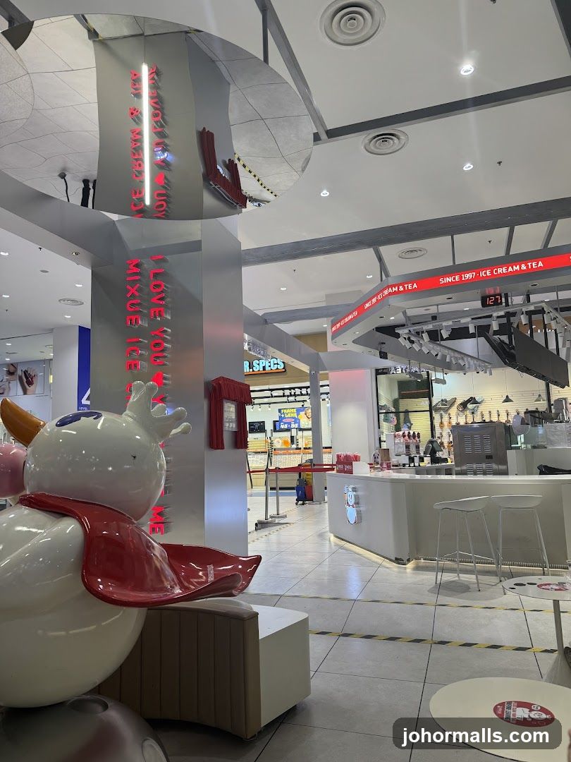 Ice Cream and Tea Shop Interior