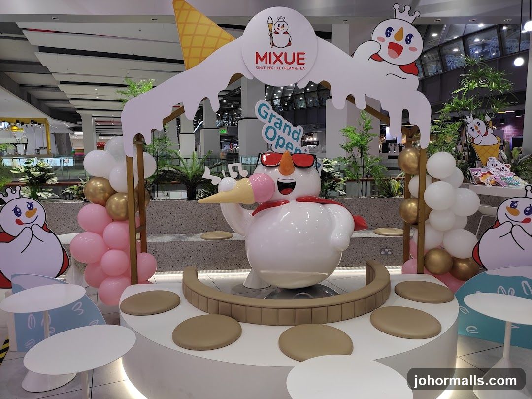 Mixue Grand Opening Display