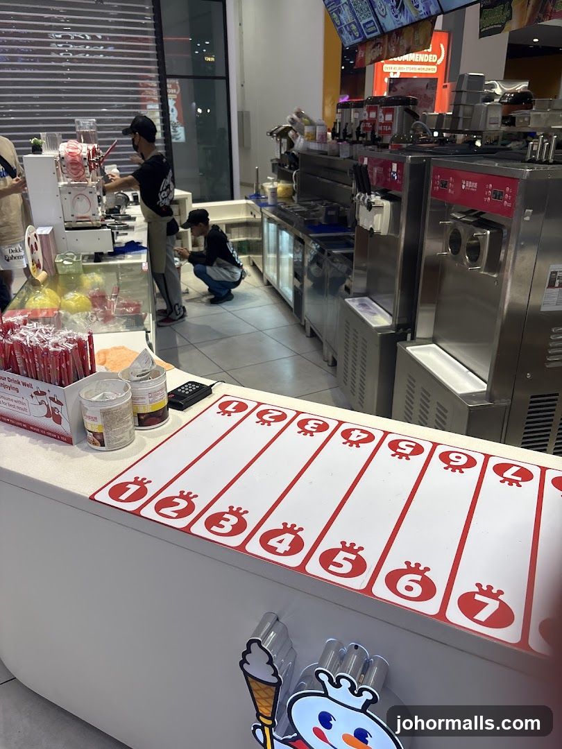 Dessert Shop Counter