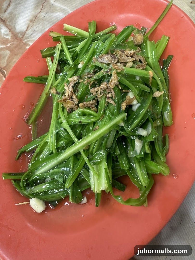 Stir-fried Greens with Garlic