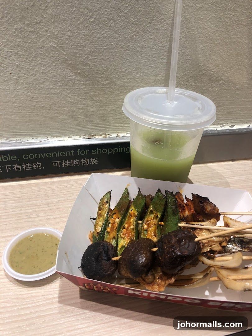 Skewers and Drink