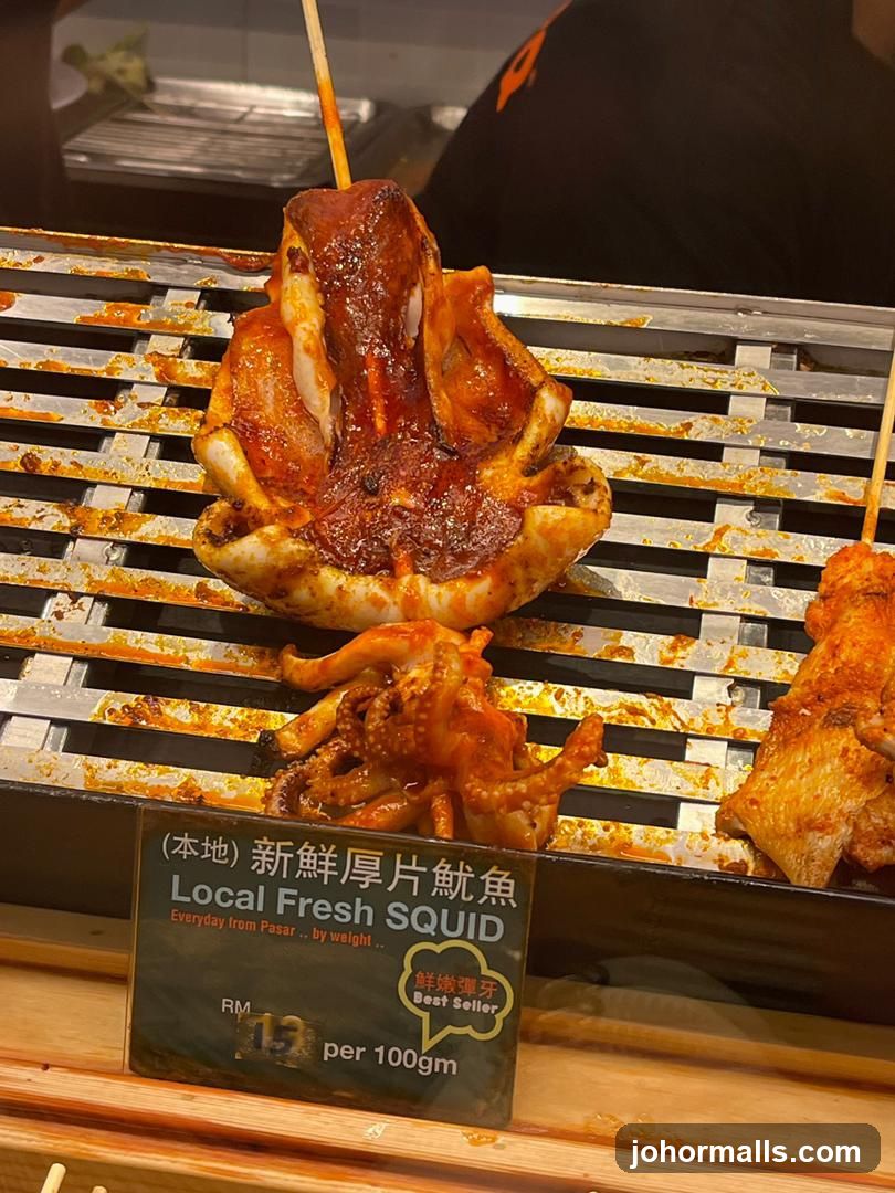 Grilled Squid