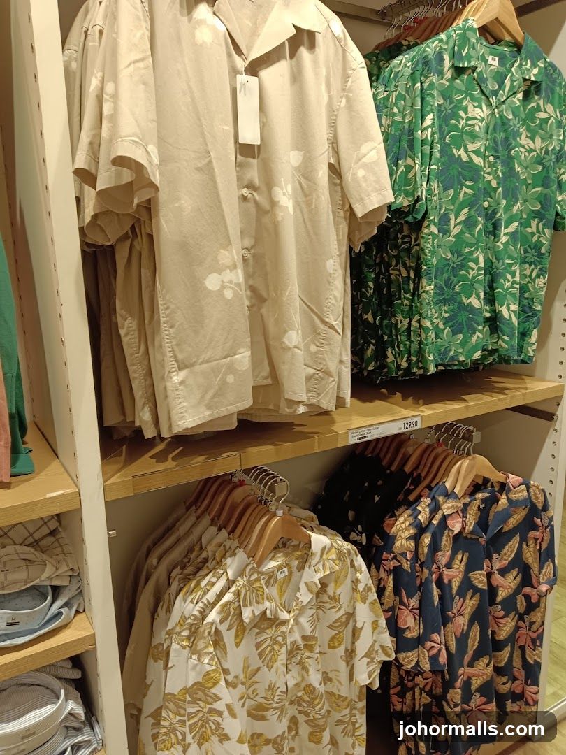 Short-Sleeve Shirts Display