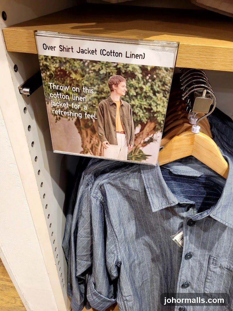 Over Shirt Jacket Advertisement