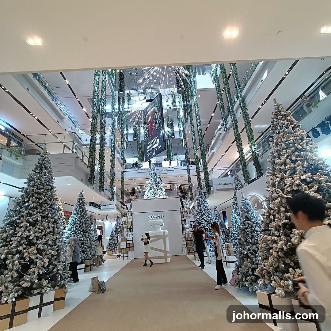 Chanel Holiday Display